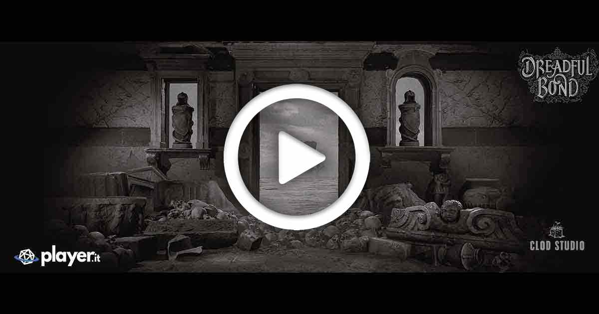 Template per il nuovo video promozionale dell survival horror con Dario Argento Dreadful Bond