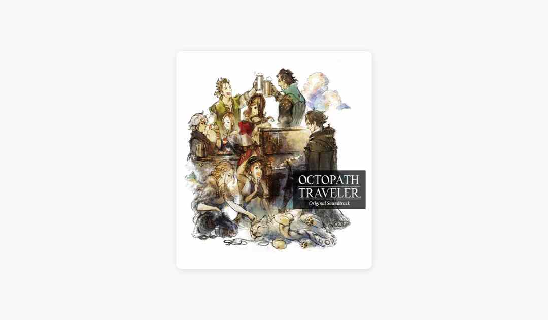 Copertina dell'album della soundtrack di Octopath Traveler