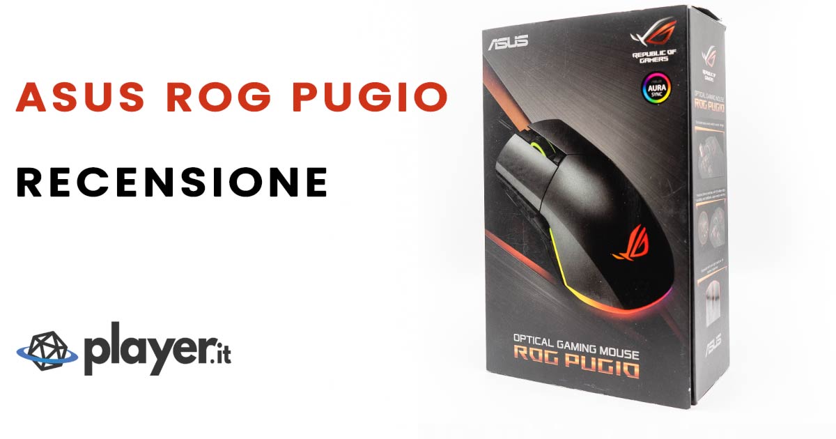 ASUS ROG PUGIO GAMING MOUSE RECENSIONE