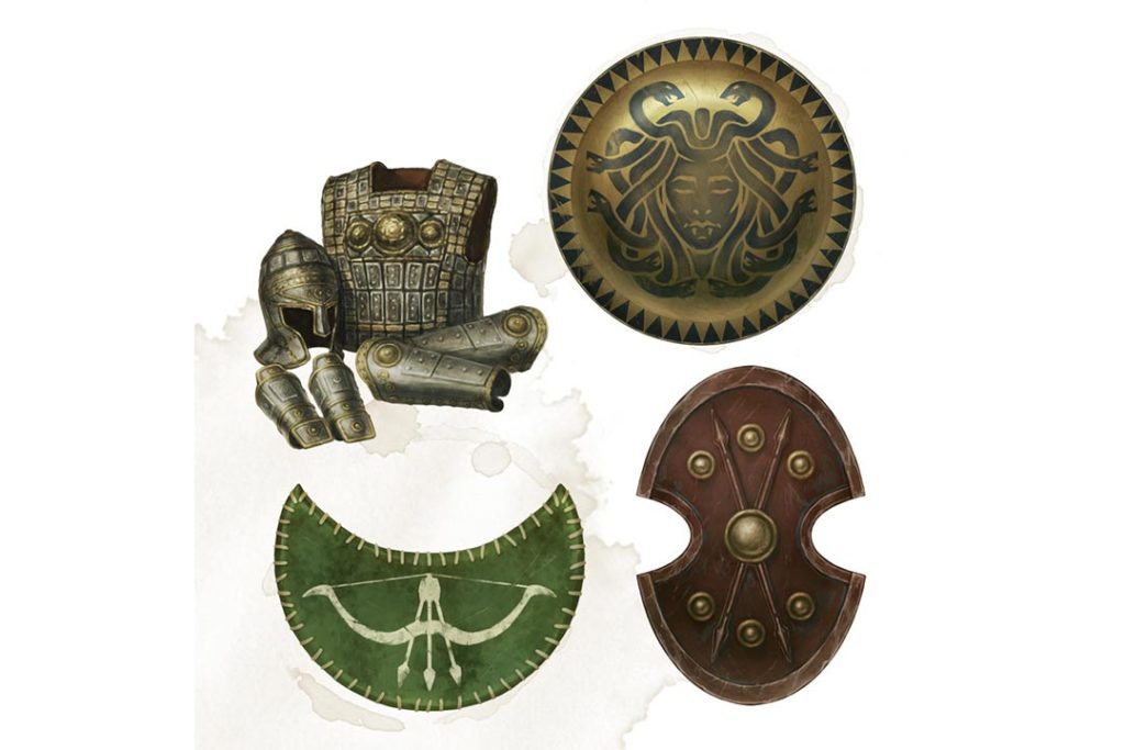 Armature elleniche per D&D 5E