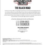 La copertina dell'avventura The Black Road, vittima di plagio da parte di Bethesda