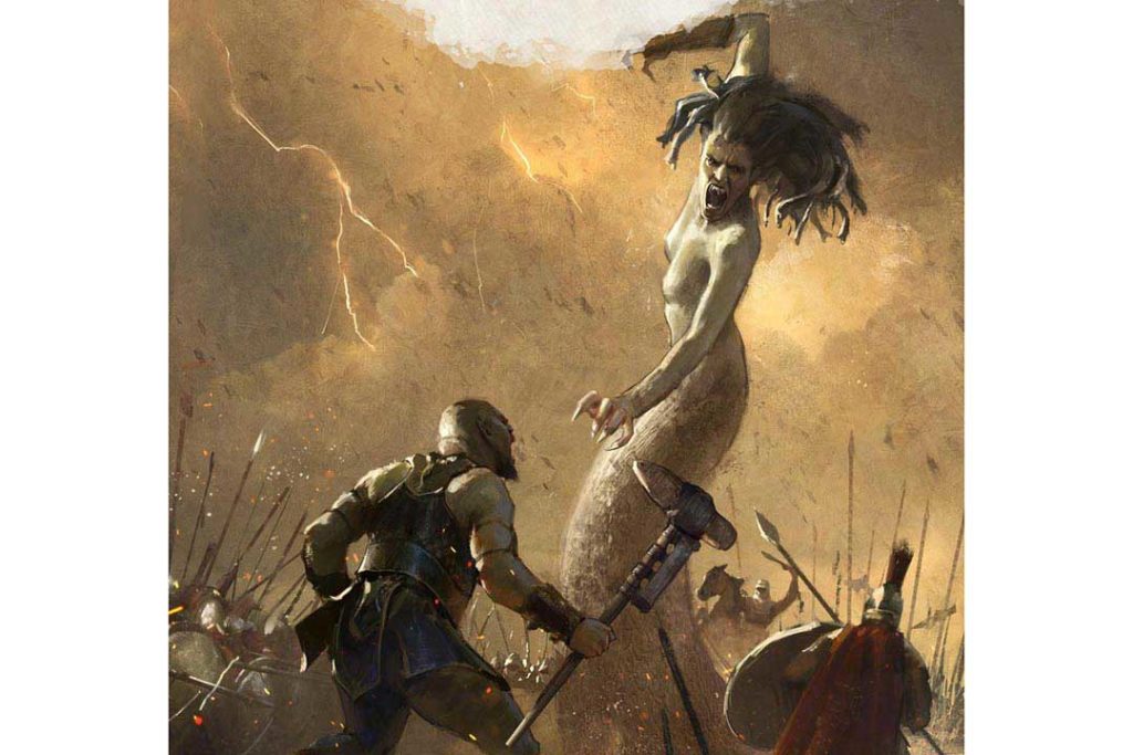 Creature mitologiche greche per D&D 5E