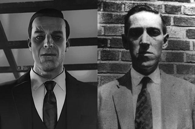 La netta somiglianza fra H.P. Lovecraft e l'Amministratore di The Evil Within 2
