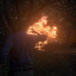 La casa di Sebastian Castellanos in fiamme, in un flashback di The Evil Within 2