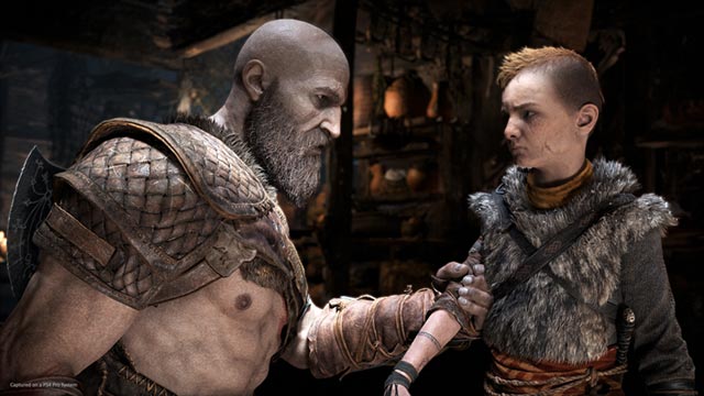 Kratos e Atreus, padre e figlio