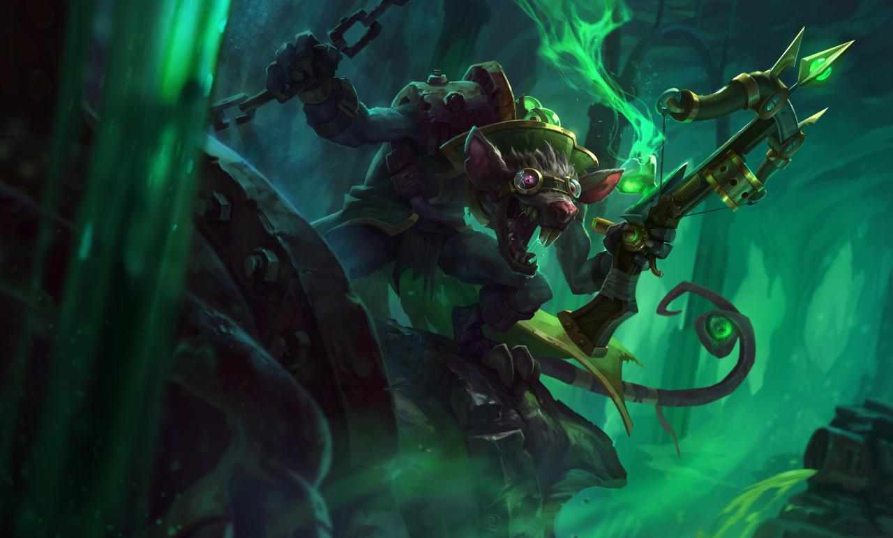 Artwork di Twitch, personaggio di League of Legends