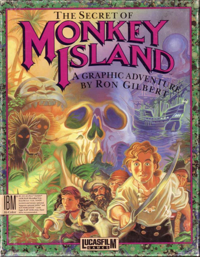 Monkey Island 1 original cover