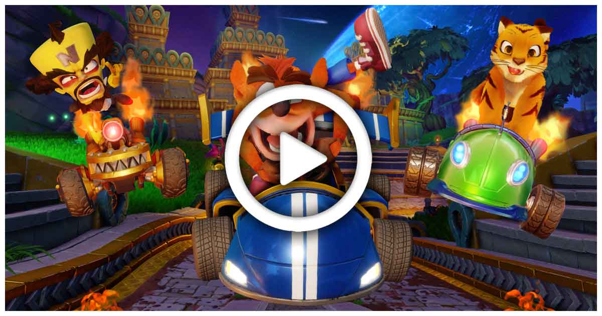CTR Nitro Fueled | Svelata la cinematic del gioco