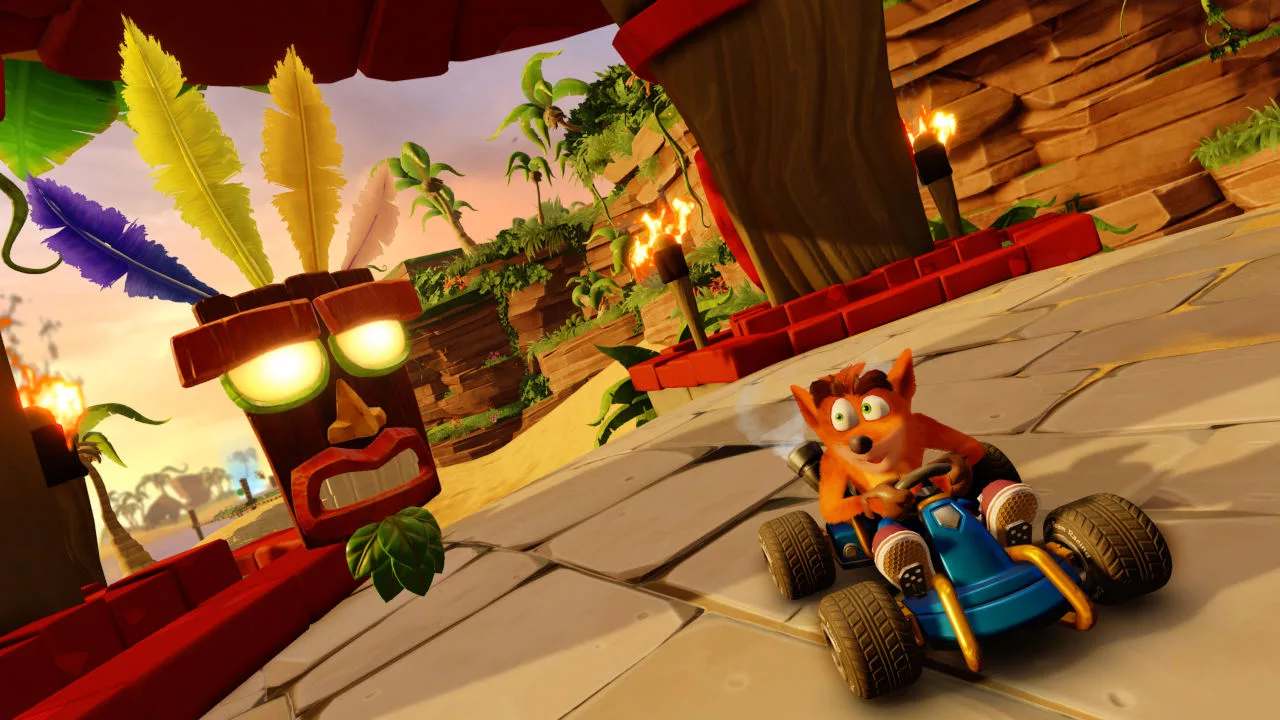 crash team racing nitro fueled gameplay screenshot