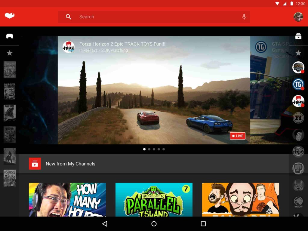 youtube gaming