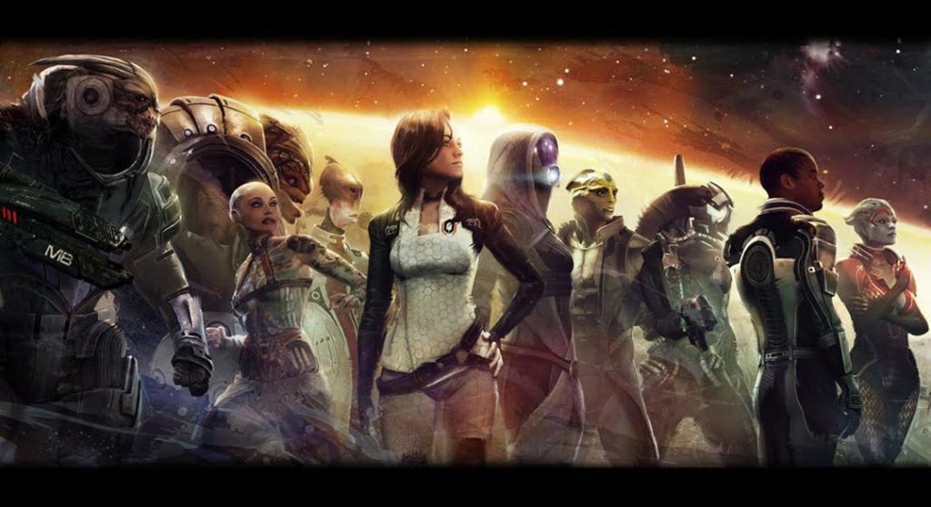 I personaggi della saga di Mass Effect