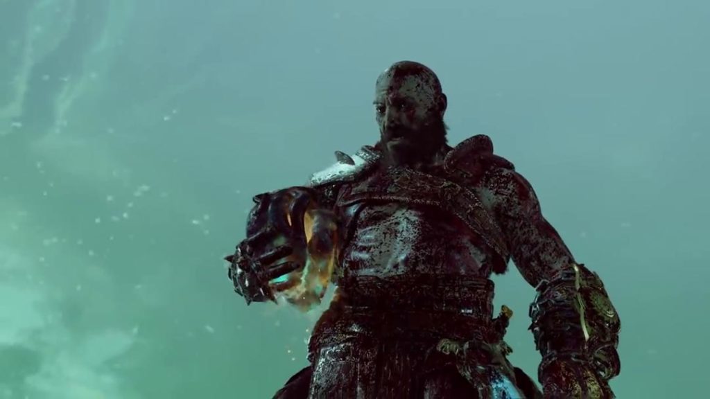 Kratos recupera il cuore del Guardiano del Ponte dei Dannati per salvare Atreus