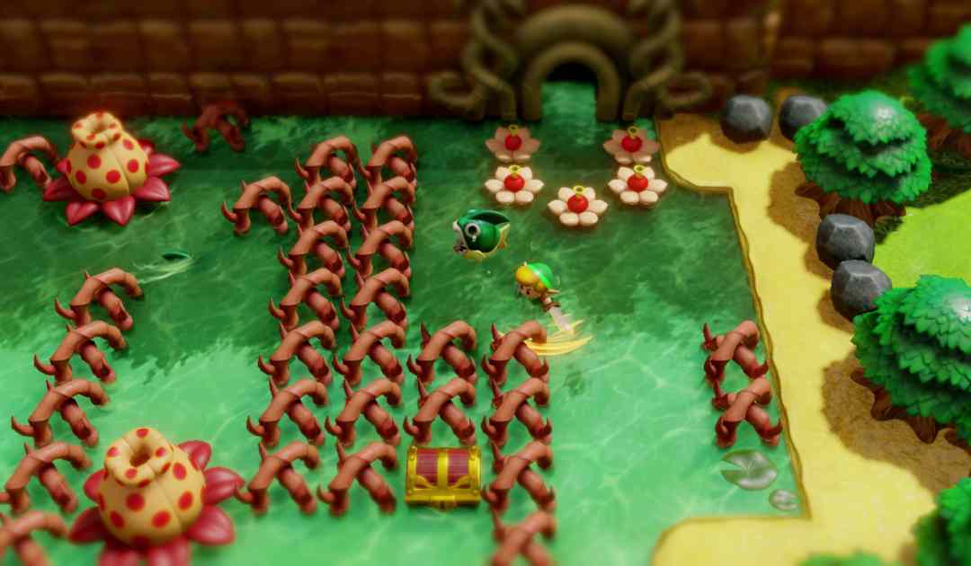 Screenshot dal trailer di The Legend of Zelda: A Link's Awakening