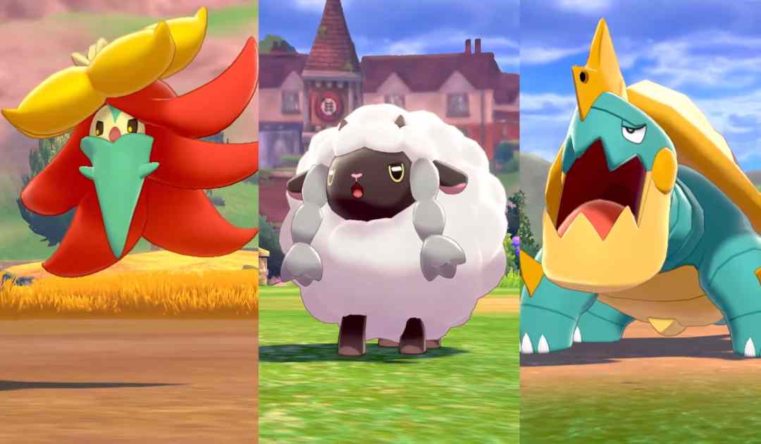Alcuni dei nuovi Pokémon introdotti in Spada&Scudo