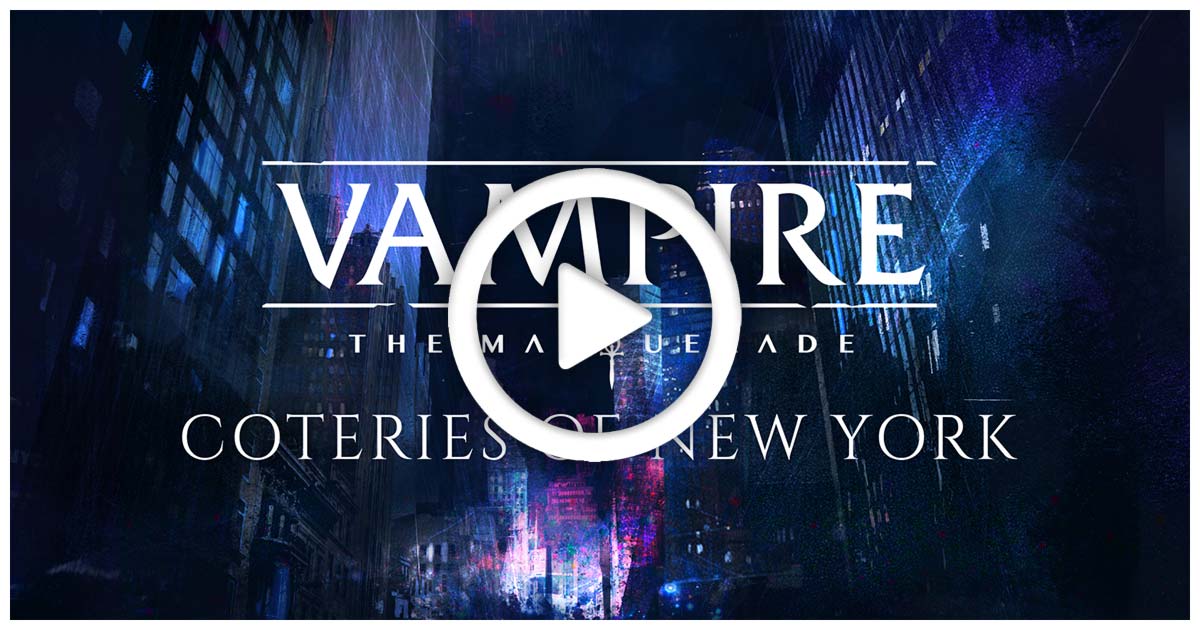 Annunciato Vampire the Masquerade - Coteries of New York per PC e Switch