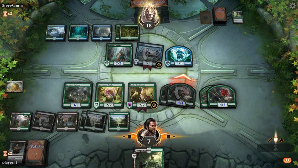 controllo della board in mtg arena