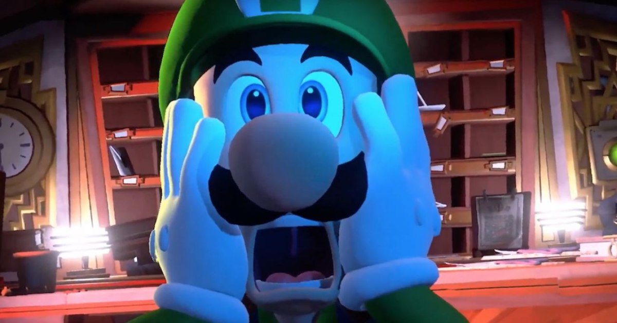 Nintendo Switch luigi's mansion
