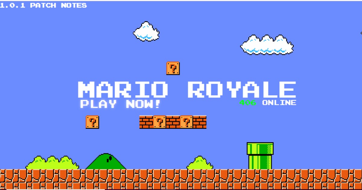 Mario Royale play now battle royale