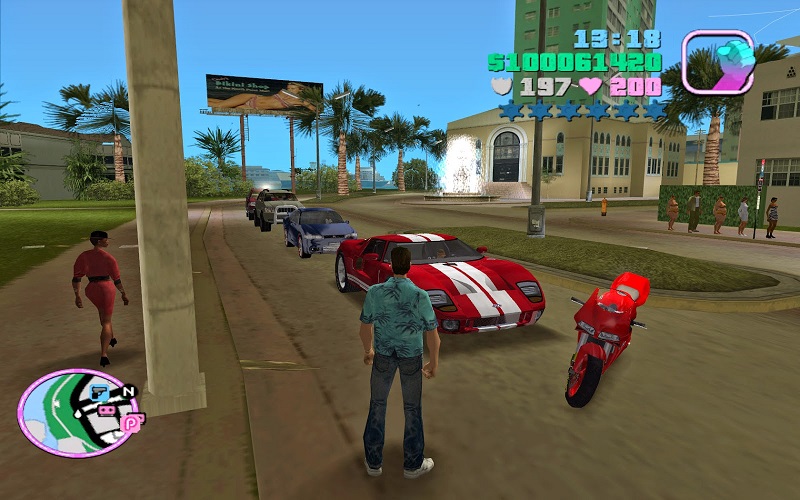 gta vice city, uscito nel 2002