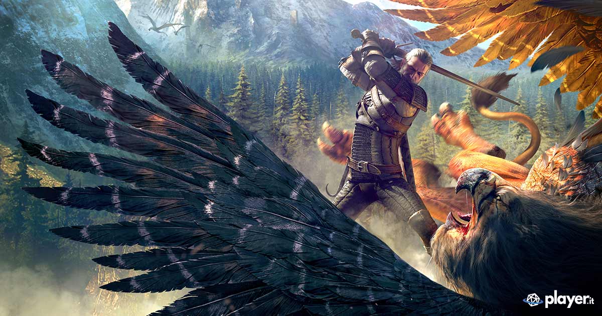 Una build per giocare Geralt di Rivia, della saga di The Witcher, in D&D 5E