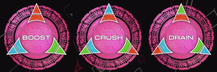 Pawarumi, Nintendo, Switch, Indie, Game, Manifacture43, nuovi giochi, neo aztec, shooter, shoot'em up, boost, crush, drain