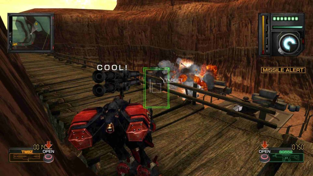Metal Wolf Chaos XD weapon