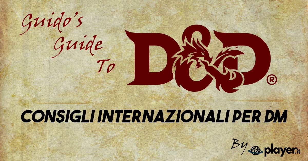 dnd Consigli internazionali per Dungeon MasterM D&D