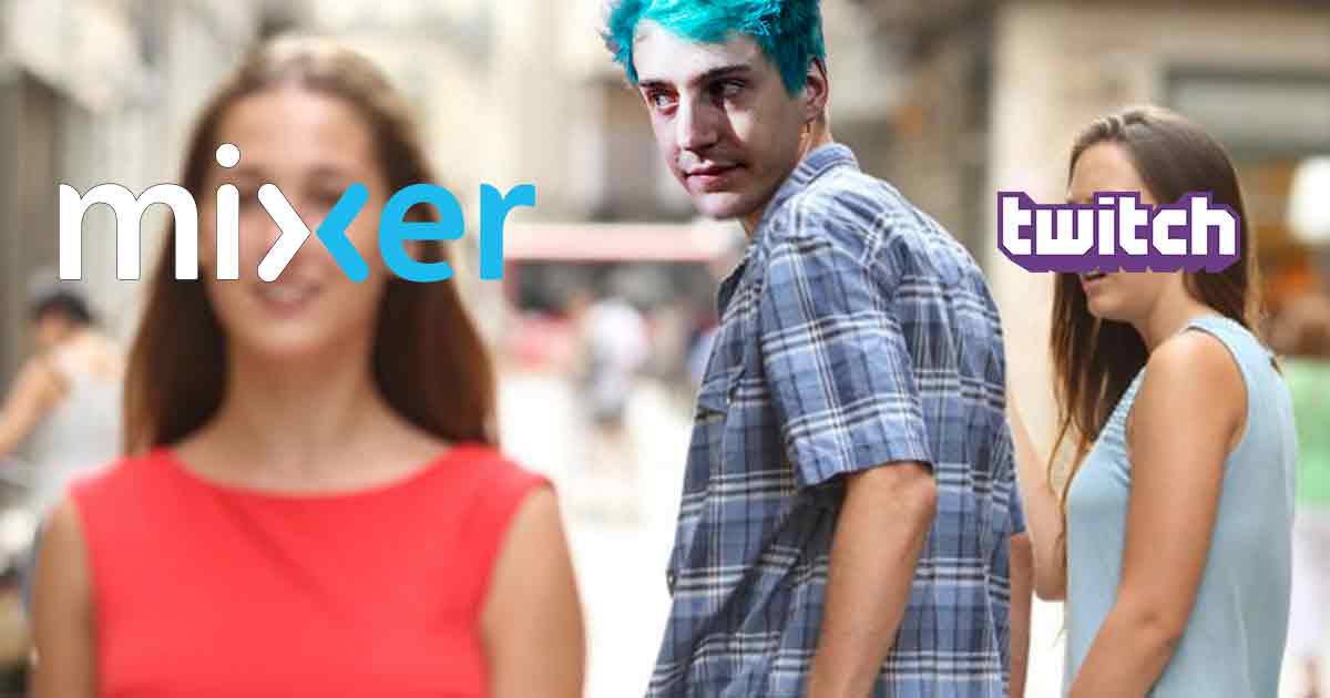 mixer ninja twitch
