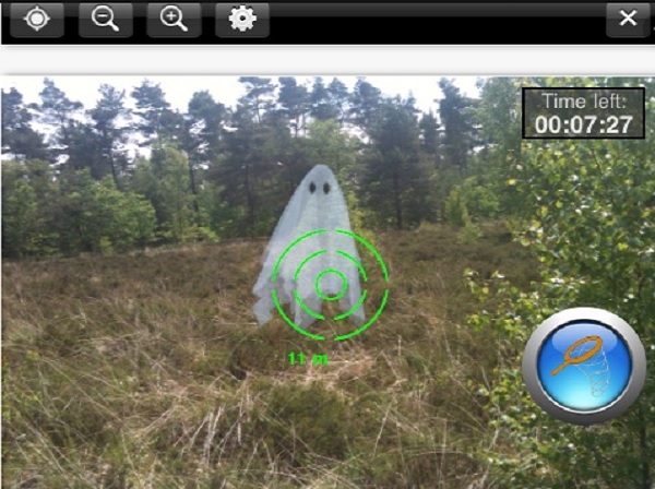 spectrek, gioco mobile per catturare fantasmi e camminare molto