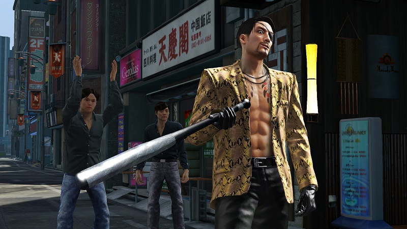 la serie yakuza in breve