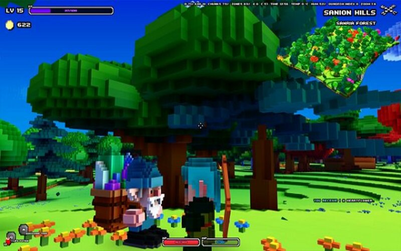 Un'altra screen di Cube World