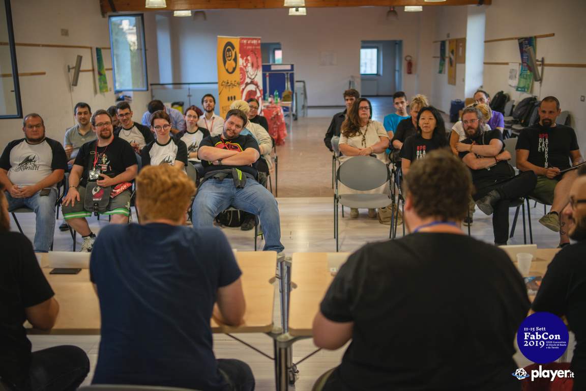 Conferenza stato gioco di ruolo italiano Fabcon 2019