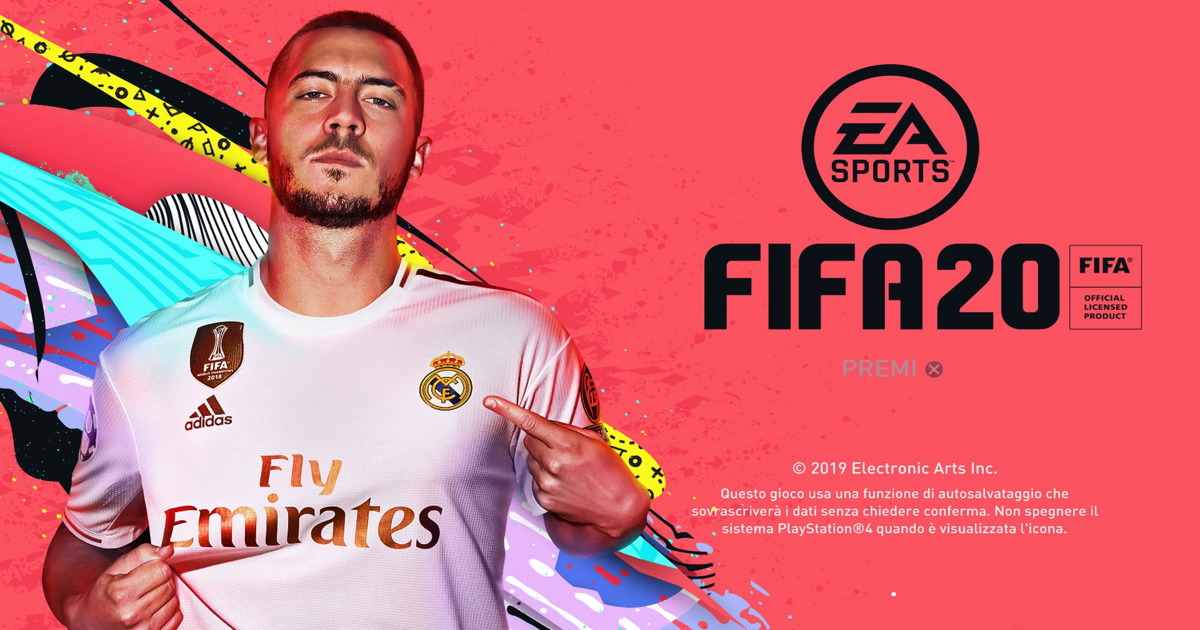 FIFA 20 copertina