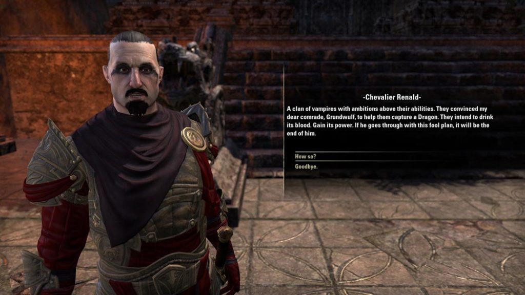 I Dragonguard in The Elder Scrolls Online, antenati delle Blades di Skyrim