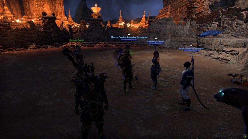 Il mio party per il dungeon Moongrave Fane