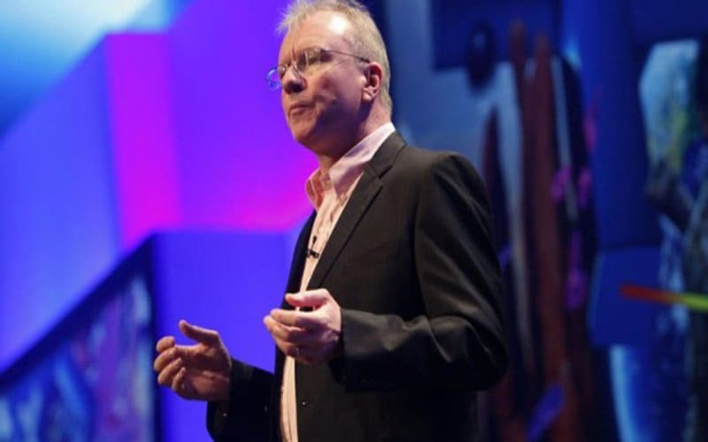 Una fotografia di Jim Ryan, capo della divisione PlayStation di Sony