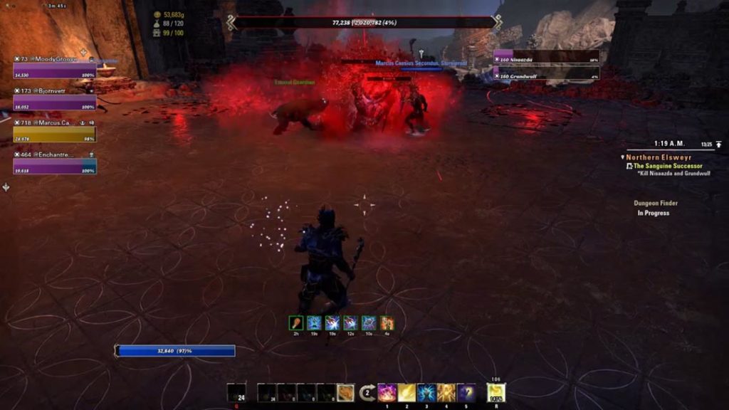 La meccanica dei Blood Orb in Moongrave Fane