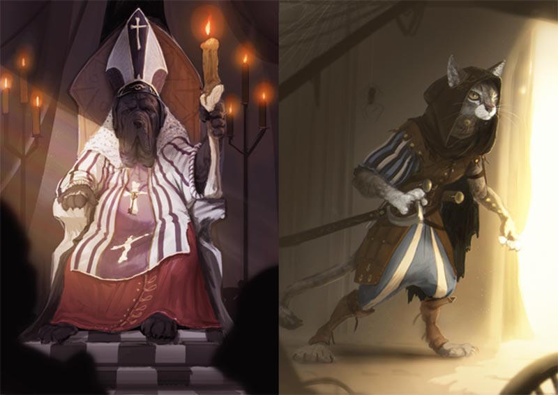 Le Fazioni dell'ambientazione di Historia