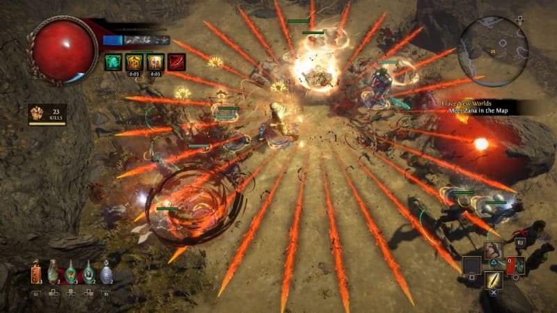 Una screen di Path of Exile