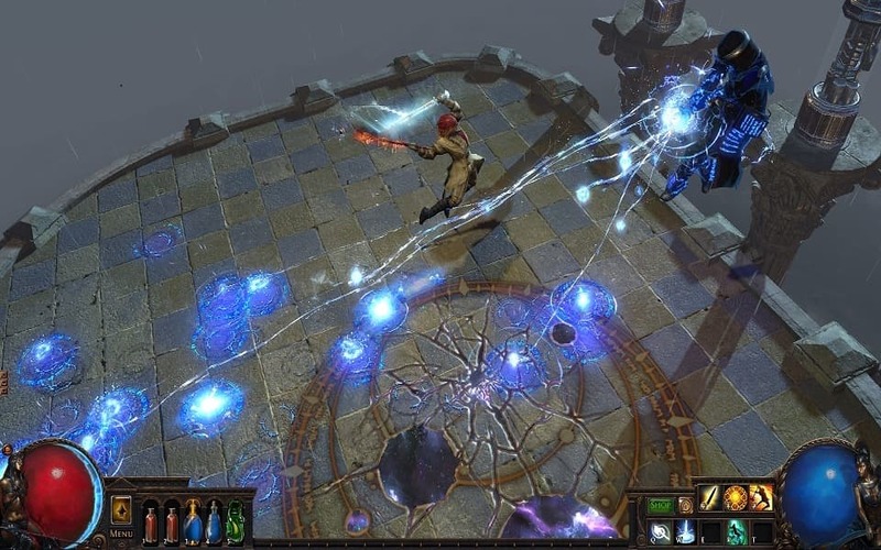 Una screen dell'espansione War for the Atlas di Path fo Exile