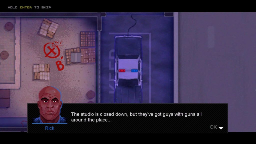 Police Stories (4) cutscene in game