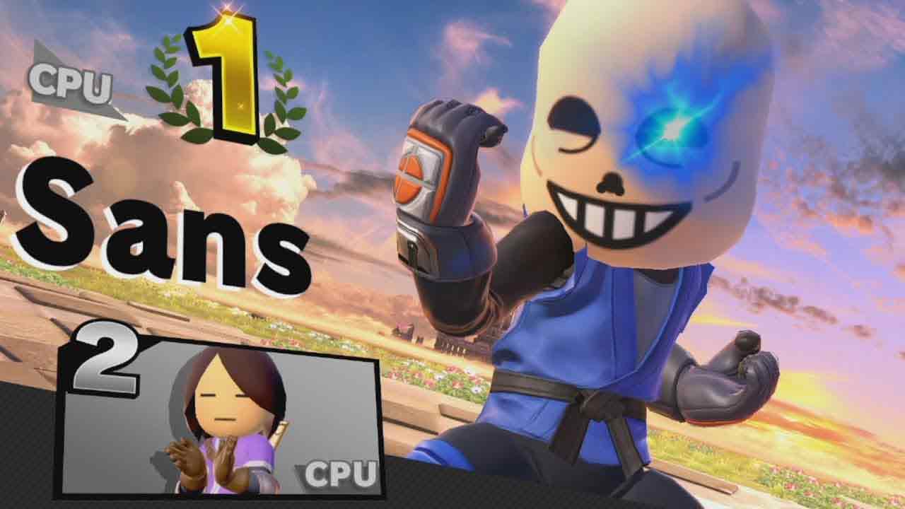 Sans in Super Smash Bros. (La storia del meme che diventò ... - 1280 x 720 jpeg 40kB