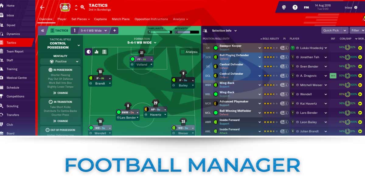 tutte le news su football manager
