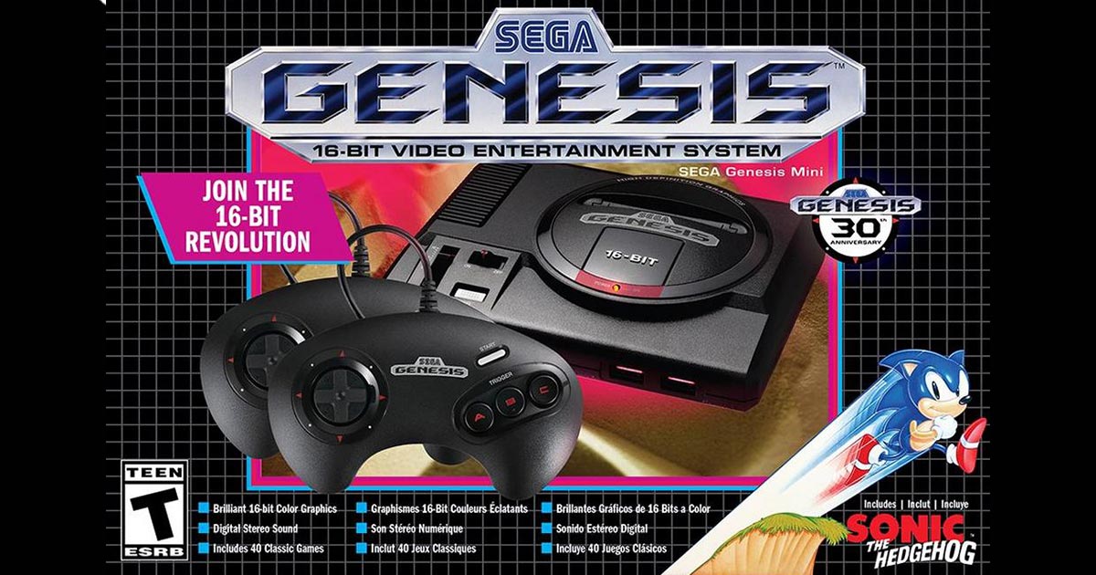 Sega genesis mini lg gx 65 oled