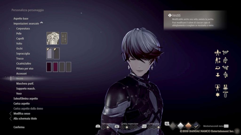 Code Vein editor