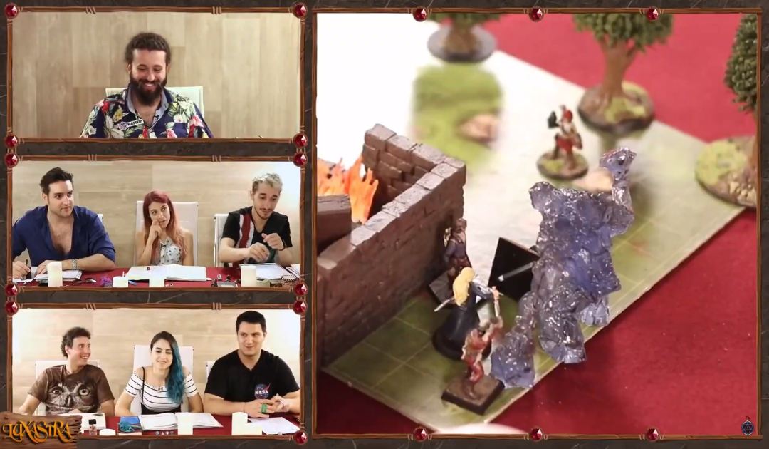 Screenshot dell'Elementale della Terra comparso nell'episodio 7 di Luxastra