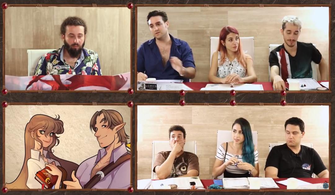 Screenshot dell'addio di Rendar nell'episodio 7 di Luxastra