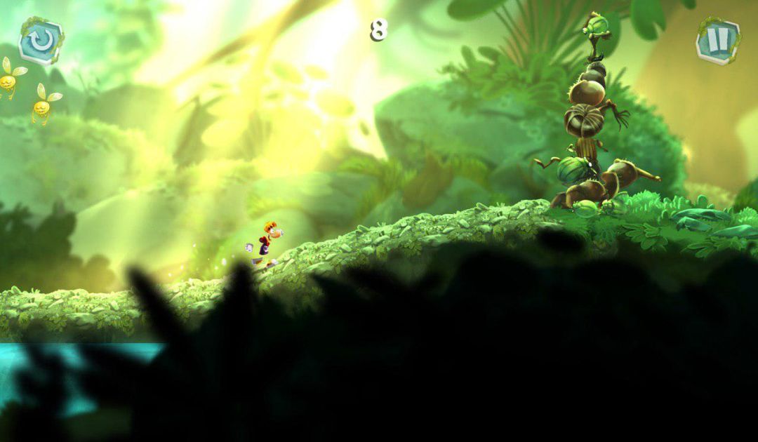 Screenshot da Rayman Mini