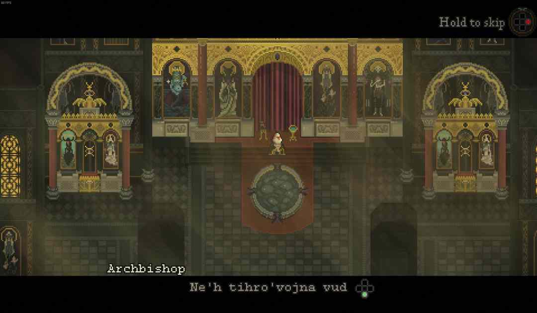 Screenshot di una cutscene di Sea Salt