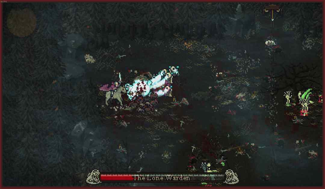 Screenshot di una bossfight in Sea Salt